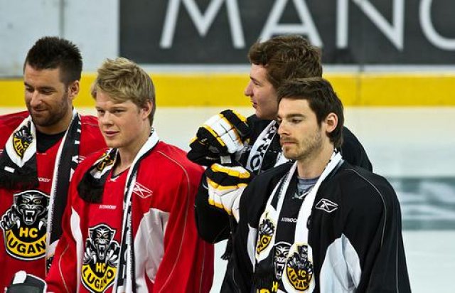 Photo hockey reportage NLA: Lugano se prépare