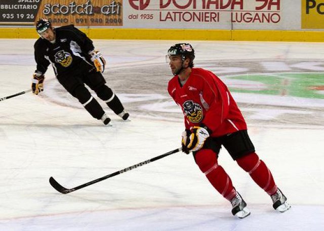 Photo hockey reportage NLA: Lugano se prépare