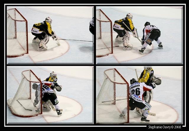 Photo hockey match Rouen - Caen  le 16/09/2008