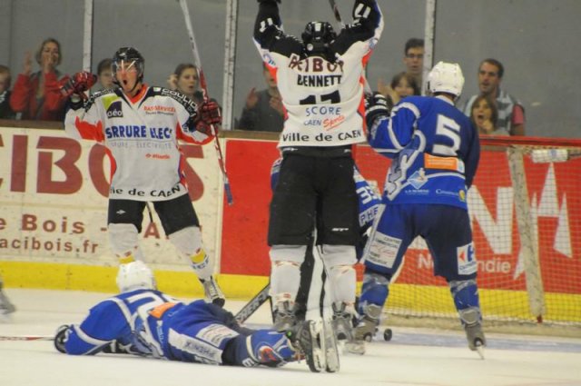 Photo hockey reportage Amical : Caen - Reims 