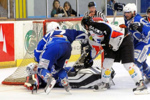 Photo hockey reportage Amical : Caen - Reims 