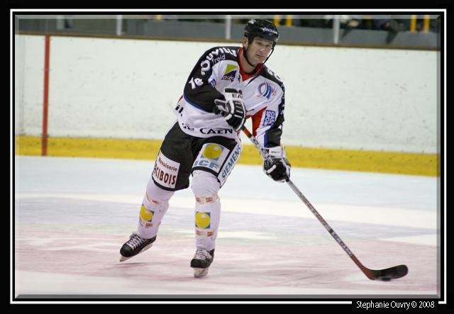 Photo hockey match Rouen - Caen  le 16/09/2008