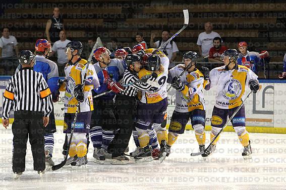 Amical : Lyon vs Chamonix — Reportage