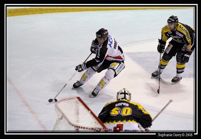 Photo hockey match Rouen - Caen  le 16/09/2008