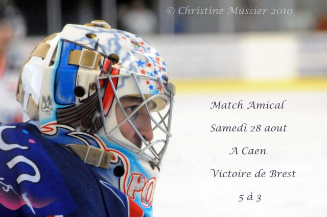 Photo hockey reportage Amical : Caen vs Brest 