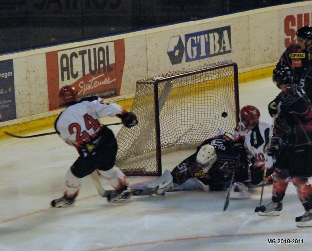 Photo hockey match Bordeaux - Neuilly/Marne le 11/09/2010