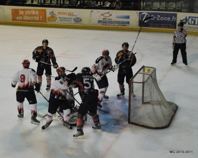 Photo hockey match Bordeaux - Neuilly/Marne le 11/09/2010