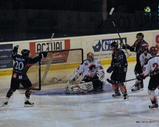 Photo hockey match Bordeaux - Neuilly/Marne le 11/09/2010