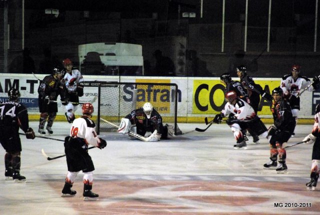 Photo hockey match Bordeaux - Neuilly/Marne le 11/09/2010