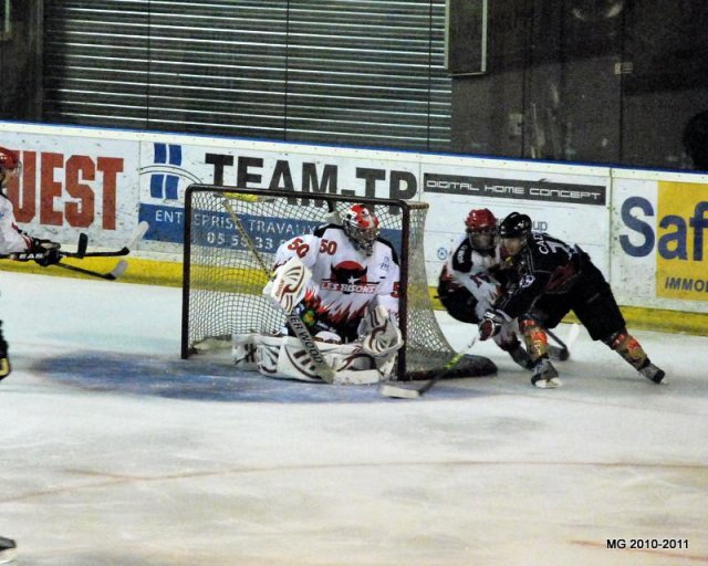 Photo hockey match Bordeaux - Neuilly/Marne le 11/09/2010