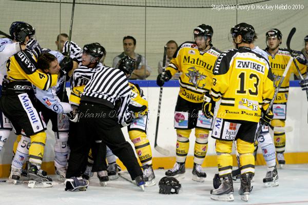Trophée des champions aux Dragons — Reportage
