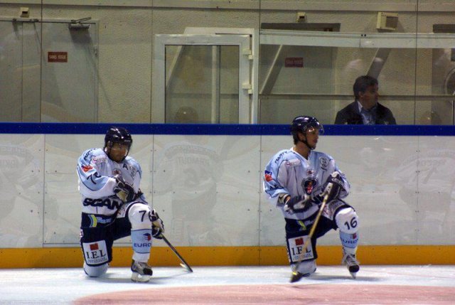 Photo hockey reportage Trophée des champions aux Dragons