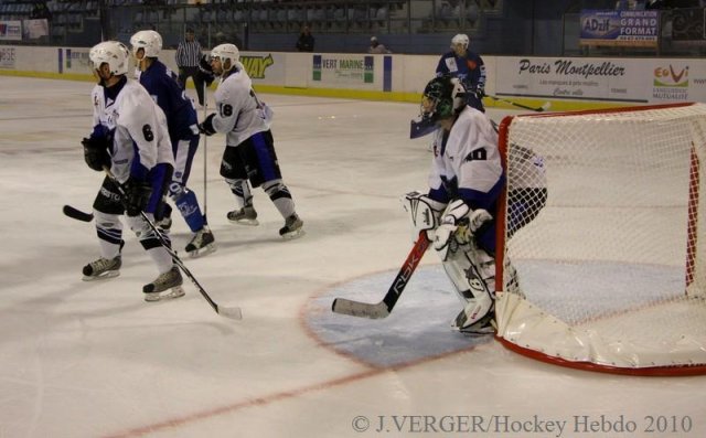 Photo hockey match Montpellier  - Garges-lès-Gonesse le 11/09/2010