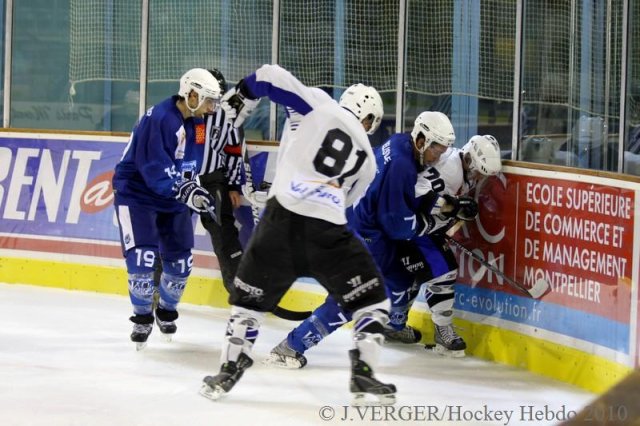 Photo hockey match Montpellier  - Garges-lès-Gonesse le 11/09/2010