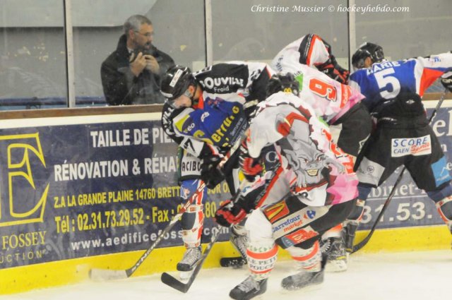 Photo hockey match Caen  - Amiens  le 18/09/2010