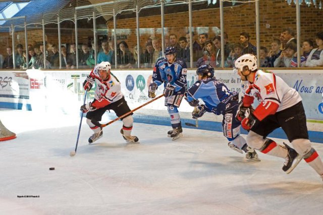 Photo hockey match Angers  - Briançon  le 18/09/2010