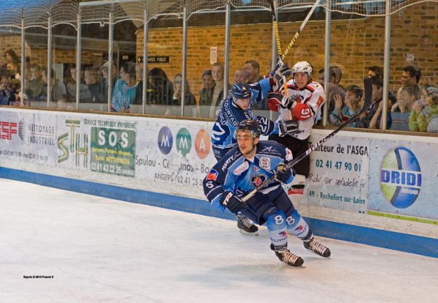Photo hockey match Angers  - Briançon  le 18/09/2010