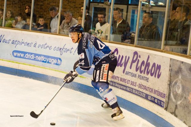 Photo hockey match Angers  - Briançon  le 18/09/2010