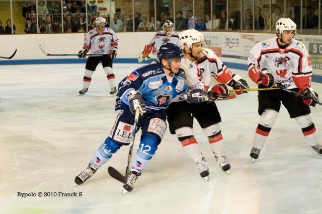 Photo hockey match Angers  - Briançon  le 18/09/2010