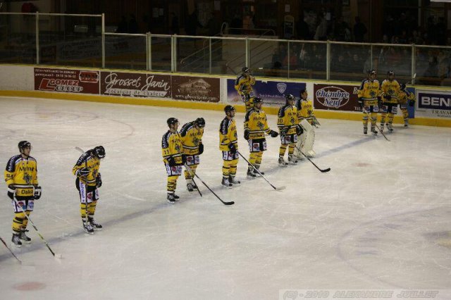 Photo hockey match Chamonix  - Rouen le 18/09/2010