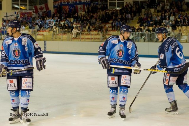 Photo hockey match Angers  - Rouen le 21/09/2010