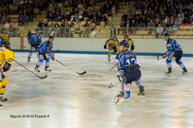 Photo hockey match Angers  - Rouen le 21/09/2010