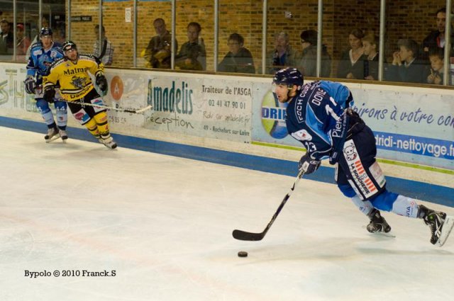 Photo hockey match Angers  - Rouen le 21/09/2010