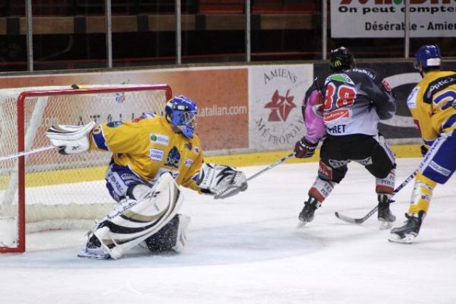 Photo hockey match Amiens  - Dijon  le 21/09/2010