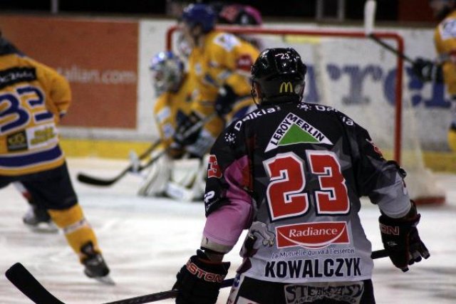 Photo hockey match Amiens  - Dijon  le 21/09/2010