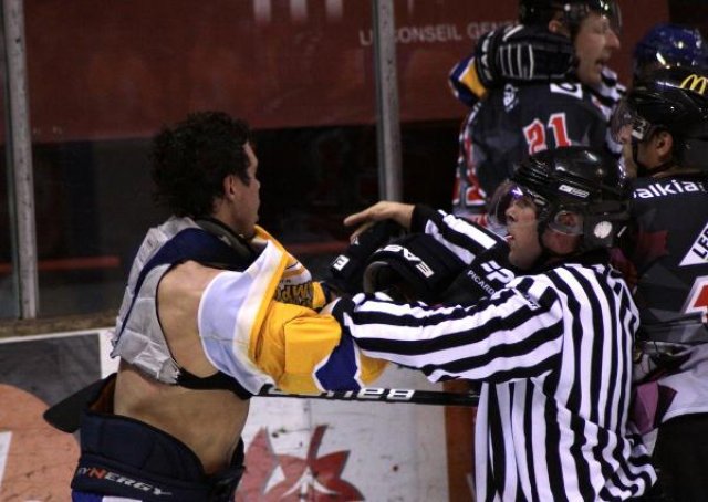 Photo hockey match Amiens  - Dijon  le 21/09/2010