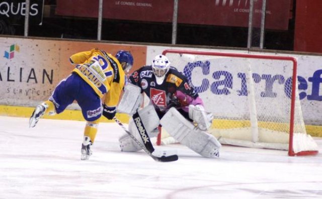 Photo hockey match Amiens  - Dijon  le 21/09/2010