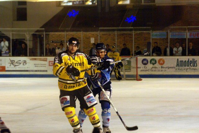 Photo hockey match Angers  - Rouen le 21/09/2010