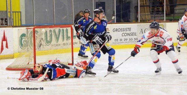Photo hockey match Caen  - Nice le 20/09/2008