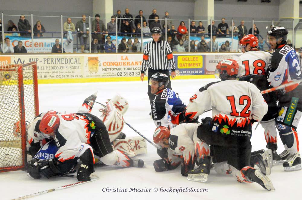 Caen  6 - 5 Neuilly/Marne
