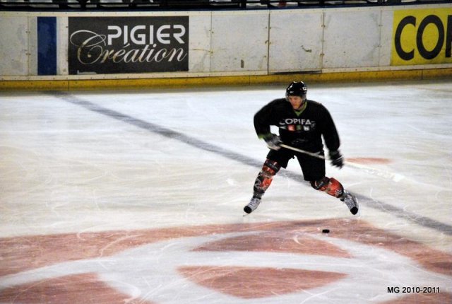 Photo hockey match Bordeaux - Reims* le 25/09/2010