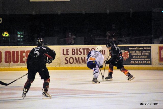 Photo hockey match Bordeaux - Reims* le 25/09/2010