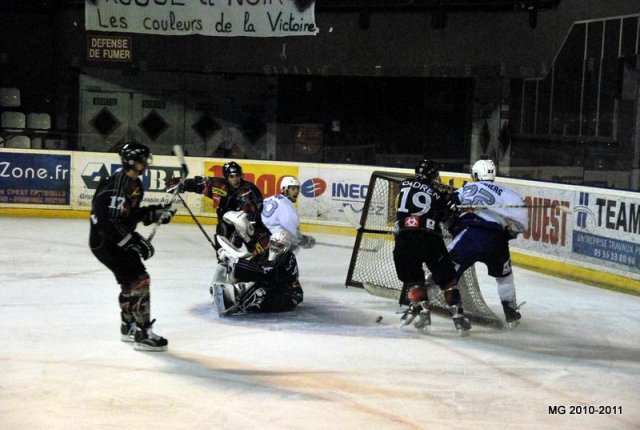 Photo hockey match Bordeaux - Reims* le 25/09/2010