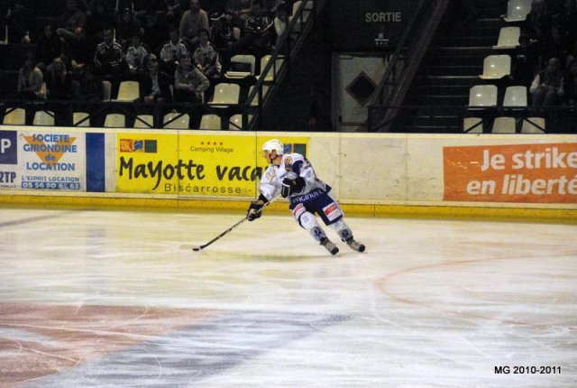 Photo hockey match Bordeaux - Reims* le 25/09/2010