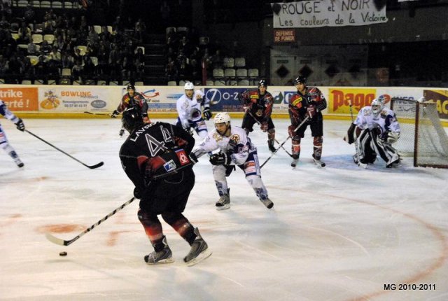 Photo hockey match Bordeaux - Reims* le 25/09/2010