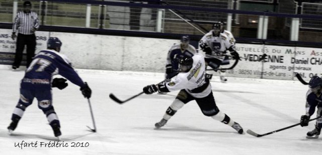 Photo hockey match Villard-de-Lans - Chamonix  le 25/09/2010