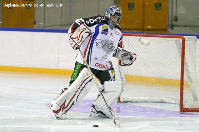 Photo hockey match Rouen - Caen  le 25/09/2010