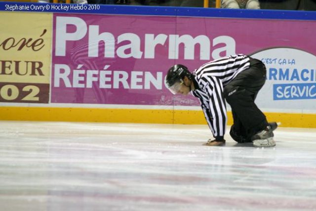 Photo hockey match Rouen - Caen  le 25/09/2010