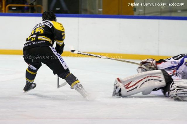 Photo hockey match Rouen - Caen  le 25/09/2010