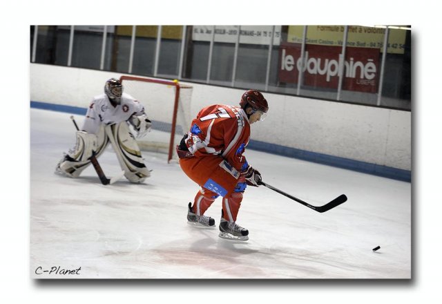 Photo hockey match Valence - Toulouse-Blagnac le 25/09/2010