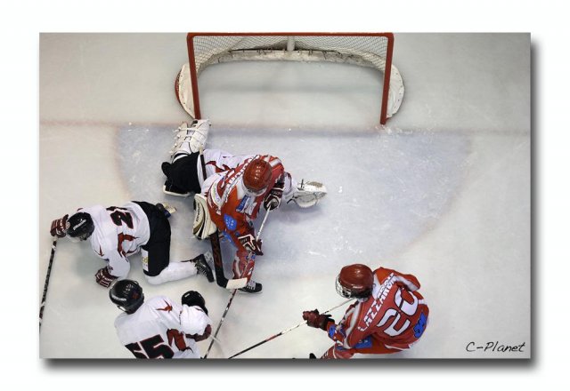 Photo hockey match Valence - Toulouse-Blagnac le 25/09/2010