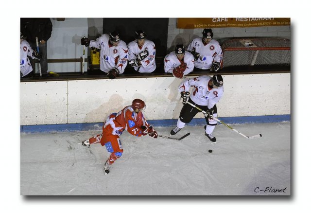 Photo hockey match Valence - Toulouse-Blagnac le 25/09/2010