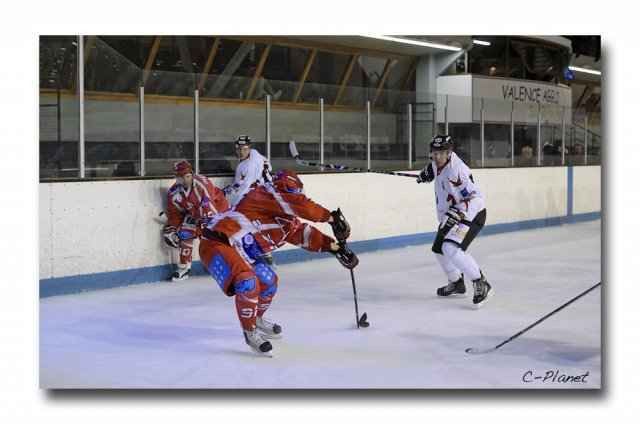 Photo hockey match Valence - Toulouse-Blagnac le 25/09/2010