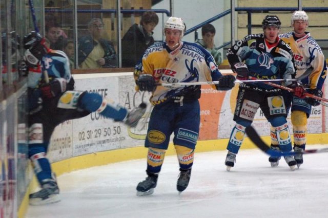 Photo hockey match Caen  - Chamonix  le 08/03/2008