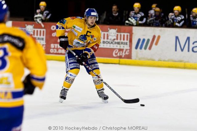 Photo hockey match Strasbourg  - Dijon  le 28/09/2010