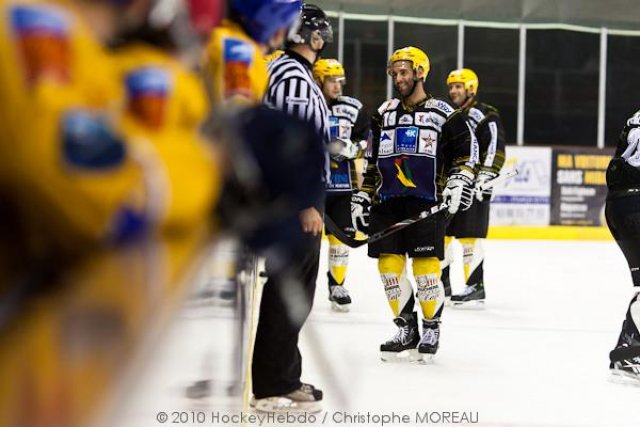 Photo hockey match Strasbourg  - Dijon  le 28/09/2010